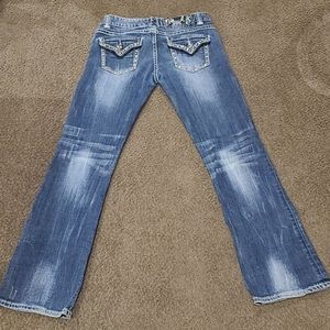 SALE | Bling Denim Jeans Low Rise Boot Cut